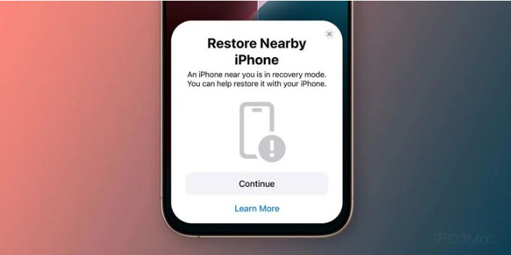 阿里苹果手机维修分享iOS 18无线恢复功能可用另一部iPhone恢复变砖的iPhone 16 